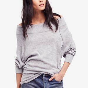 Free People Palisades Off the Shoulder Tunic Top